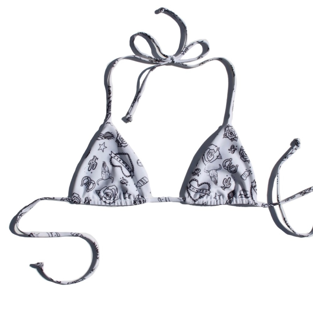 Badwood “Bandit” Bikini Top size M